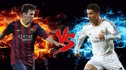 Thống kê đặc biệt: So sánh Messi và Ronaldo