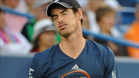 Andy Murray chỉ được xếp hạt giống số 8 tại US Open