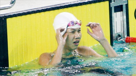 Thế vận hội trẻ 2014: Ánh Viên dừng bước ở bán kết 50m ngửa