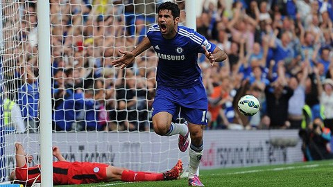 Costa và Hazard tỏa sáng, Chelsea hạ Leicester 2-0