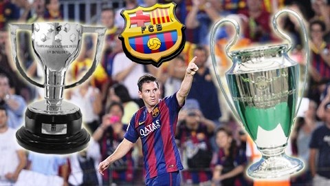 Messi cứ “mở hàng” bàn thắng là Barca có cú đúp danh hiệu