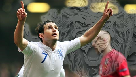 Sự nghiệp của Lampard tại ĐT Anh qua những bức ảnh tuyệt đẹp
