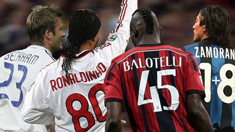Balotelli và những số áo thi đấu kỳ lạ nhất
