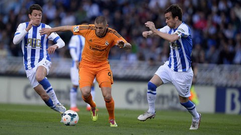 02h00 ngày 1/9, Real Sociedad vs Real Madrid: Đánh chiếm Anoeta