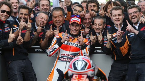 MotoGP 2014 chặng đua thứ 12: Marc Marquez trở lại ngôi đầu