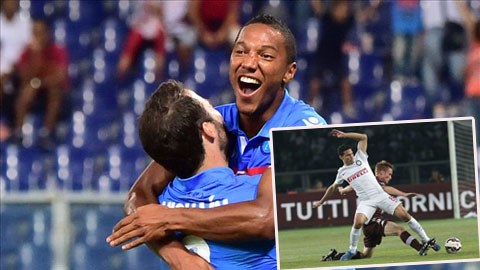 Loạt trận muộn vòng 1 Serie A: Inter bị cầm hòa, Napoli thắng nghẹt thở