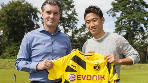 Kagawa trở lại Dortmund với giá 8 triệu euro