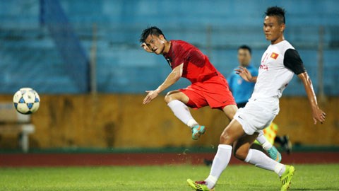 Công Vinh & Tấn Tài ghi bàn, ĐT Việt Nam thắng ngược Olympic Việt Nam 3-1