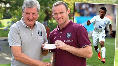 ĐT Anh: Rooney là thủ quân, nhưng Sterling mới là ngôi sao đáng để kỳ vọng