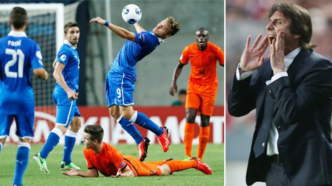 Italia vs Hà Lan: Chờ Conte vượt "bài thi đầu"!