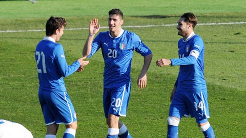 02h00, ngày 6/9: U21 Italia vs U21 Serbia