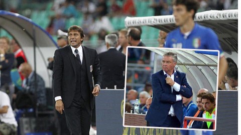 HLV Conte và Hiddink nói gì sau trận Italia 2-0 Hà Lan?