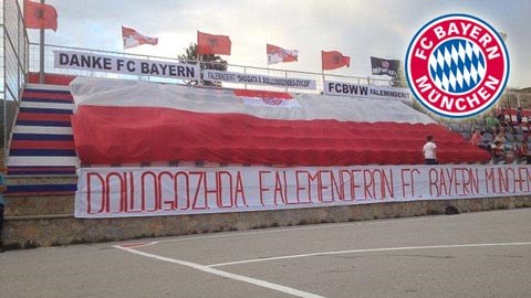 Bayern Munich gây ấn tượng bằng nghĩa cử đẹp