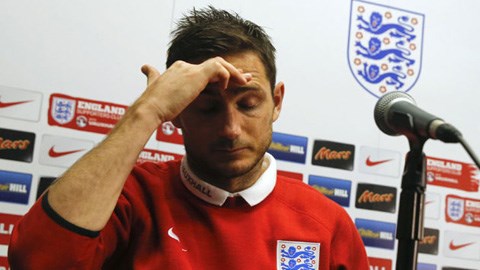 Suy sụp vì Luke Shaw nên Lampard ngậm ngùi chia tay ĐT Anh