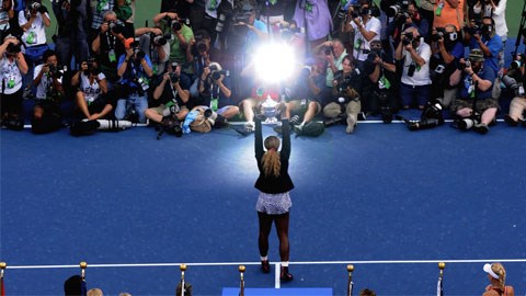 US Open: Nhà vô địch đơn nữ Serena Williams và những kỷ lục