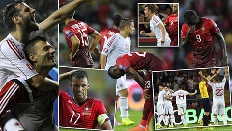 Bồ Đào Nha thua sốc Albania: Đáng coi là thảm họa!