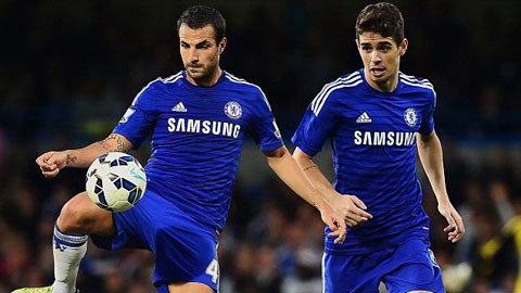 Chelsea: Fabregas và Oscar, bạn hay thù?