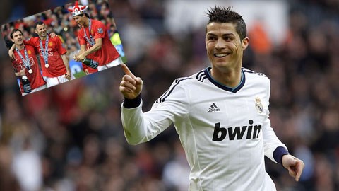 M.U đem lương khủng dụ dỗ Ronaldo