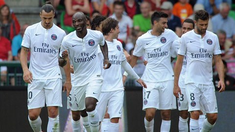 Hòa 1-1 với Rennes, PSG vẫn chưa thể lên đỉnh