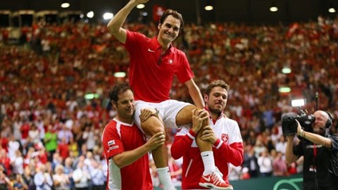 Davis Cup: Federer đưa Thụy Sỹ vào chung kết