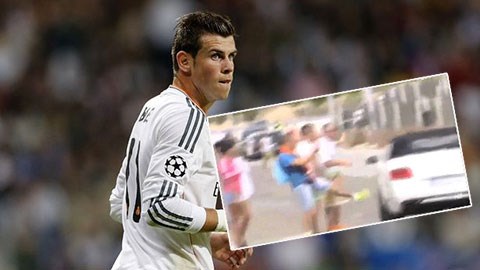 Không thân thiện bằng Ronaldo, Gareth Bale bị fan cuồng đạp xế hộp