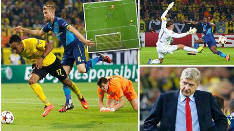 Dortmund 2-0 Arsenal: Mất tích trên đất Đức