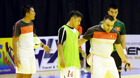 Futsal Đông Nam Á 2014: 11h30 ngày 19/9, Việt Nam ra quân gặp Myanmar