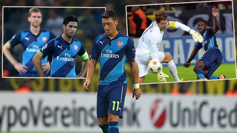 Mesut Oezil và 4 cầu thủ Arsenal phải thay đổi gấp