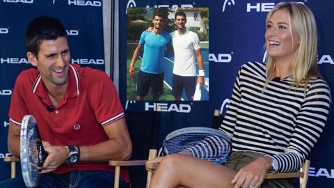 Djokovic giúp Sharapova  làm lành với người yêu
