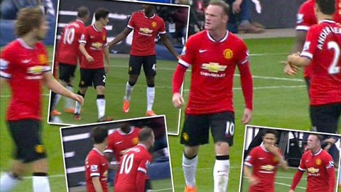 Rooney nổi khùng với cách các đồng đội phòng ngự
