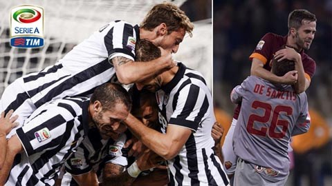 Vòng 4 Serie A: Juve và Roma tiếp mạch toàn thắng