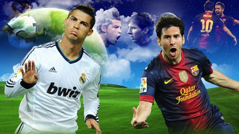 Messi và Ronaldo: Đổi vai ngoạn mục