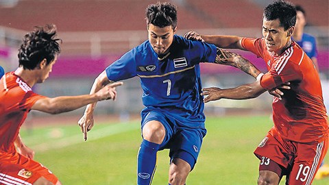 Thái Lan gặp chủ nhà Hàn Quốc ở vòng bán kết bóng đá nam Asiad 17