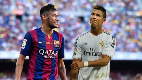 Ở La Liga, Neymar hiệu quả hơn cả Cris Ronaldo