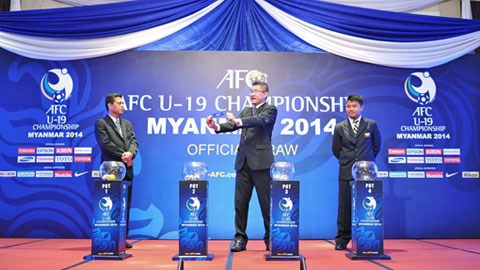 Lịch thi đấu VCK U19 châu Á 2014