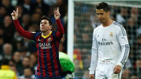 Messi khó chịu khi bị so sánh với Ronaldo