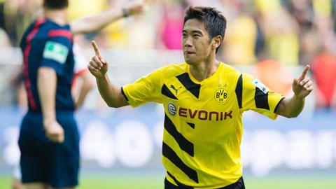 Kagawa mang niềm vui trở lại Dortmund