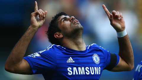 Diego Costa giành danh hiệu thứ hai cùng Chelsea