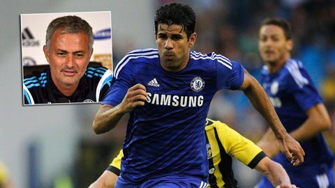 Diego Costa vẫn sẽ đá chính trong trận derby London