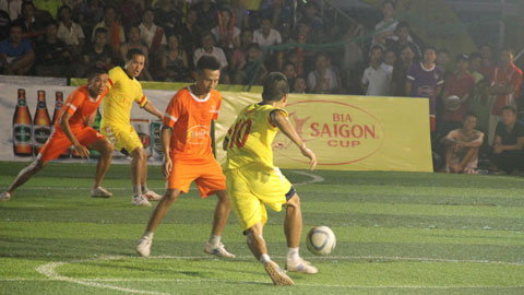 “Cơn lốc” giải bóng đá Cúp Bia Sài Gòn 2014 khu vực Quảng Ninh