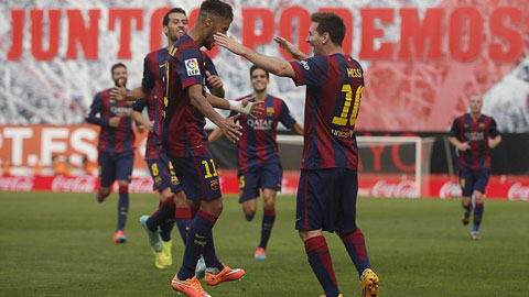Vallecano 0-2 Barcelona: Song sát Messi & Neymar