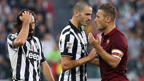 Totti: "Trận đấu với Juve đã bị dàn xếp"