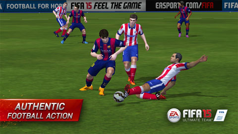Ứng dụng hay tháng 10: Game bóng đá “FIFA 15 Ultimate Team”