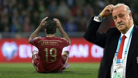 Del Bosque không biết cách sử dụng Diego Costa?
