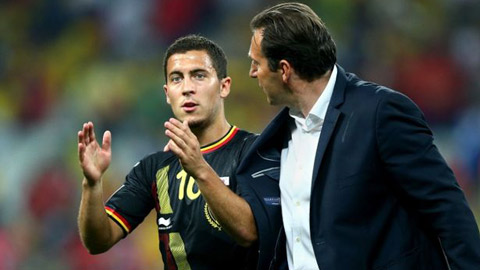 Hazard không thi đấu trận Bỉ - Andorra vì chấn thương