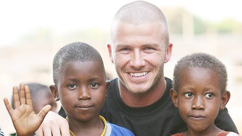 Beckham hết mình vì đại dịch Ebola