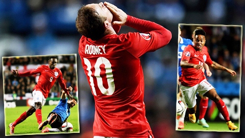 Rooney lại ghi bàn, nhưng tuyển Anh vẫn thiếu bản năng sát thủ