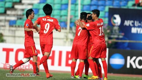 Chùm ảnh: U19 Việt Nam hòa trên thế thắng trước U19 Trung Quốc