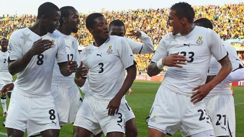 23h00 ngày 15/10: Ghana vs Guinea