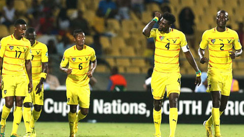 22h00 ngày 15/10: Togo vs Uganda